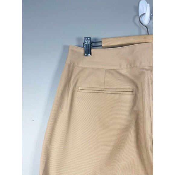 Lauren Ralph Lauren Chino Pants With Side Buckle Women's Size 10 Khaki Beige Tan - Picture 9 of 14